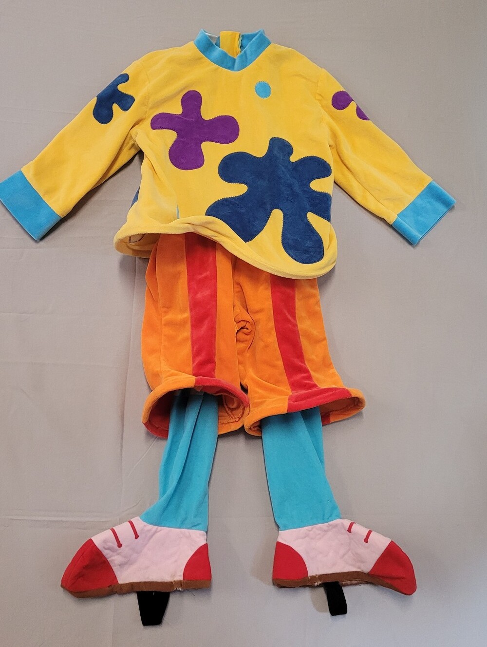JoJo's Circus Clown Costume Sz XS 4 -5 Disney Store Halloween